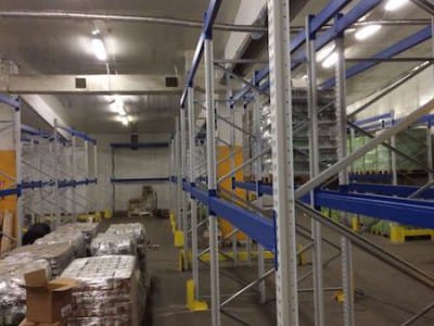 Utvikling av lagerhyllesystem UAB "OSAMA" - Riga 11